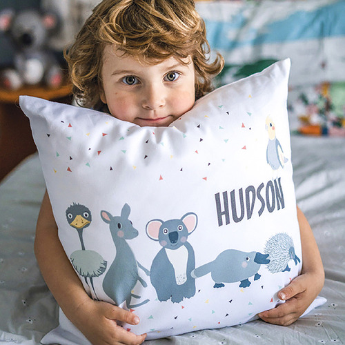 Personalised kids clearance cushion